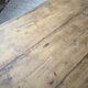 Pine and oak farmhouse table with multiple drawers, communal type, 240cm.