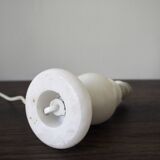 Small alabaster lamp base