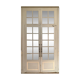 Double separation doors with transom and beveled glass 20th century