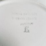 Dessert plate in earthenware Moulin des Wolves service Pasteur