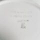 Dessert plate in earthenware Moulin des Wolves service Pasteur