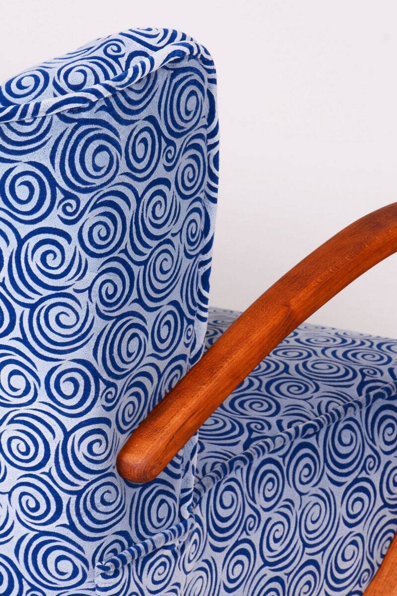 Czech Art Deco Armchairs by J. Halabala for Up Závody, 1930s, Set of 2