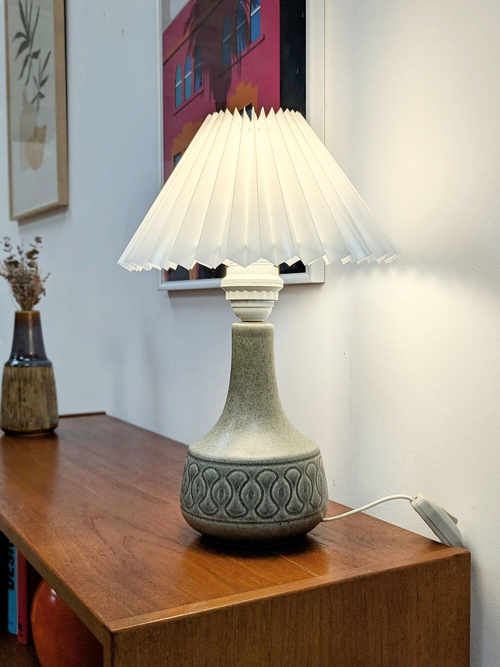 Vintage ceramic lamp