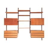 Poul Cadovius teak bookcase Danish 1960