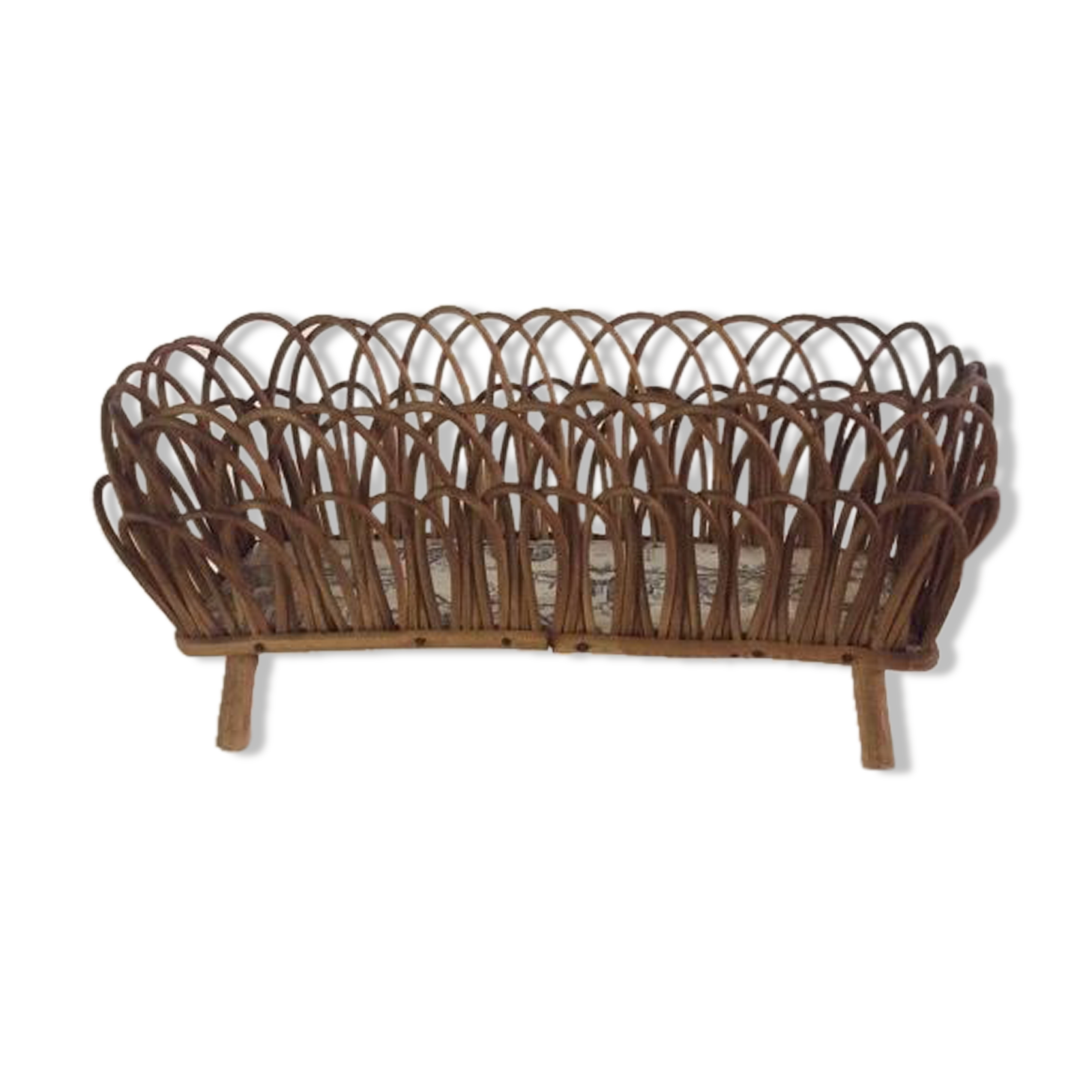 Rattan planter