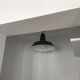 Old industrial suspension in enamelled sheet metal