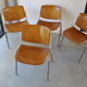 Chaises DSC-106 de Giancarlo Piretti éditées par Anonima Castelli ,1970