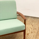 Mid Century Modern Teak armchair or easy chair by Grete Jalk for France & Son, Danish Design, 1950er