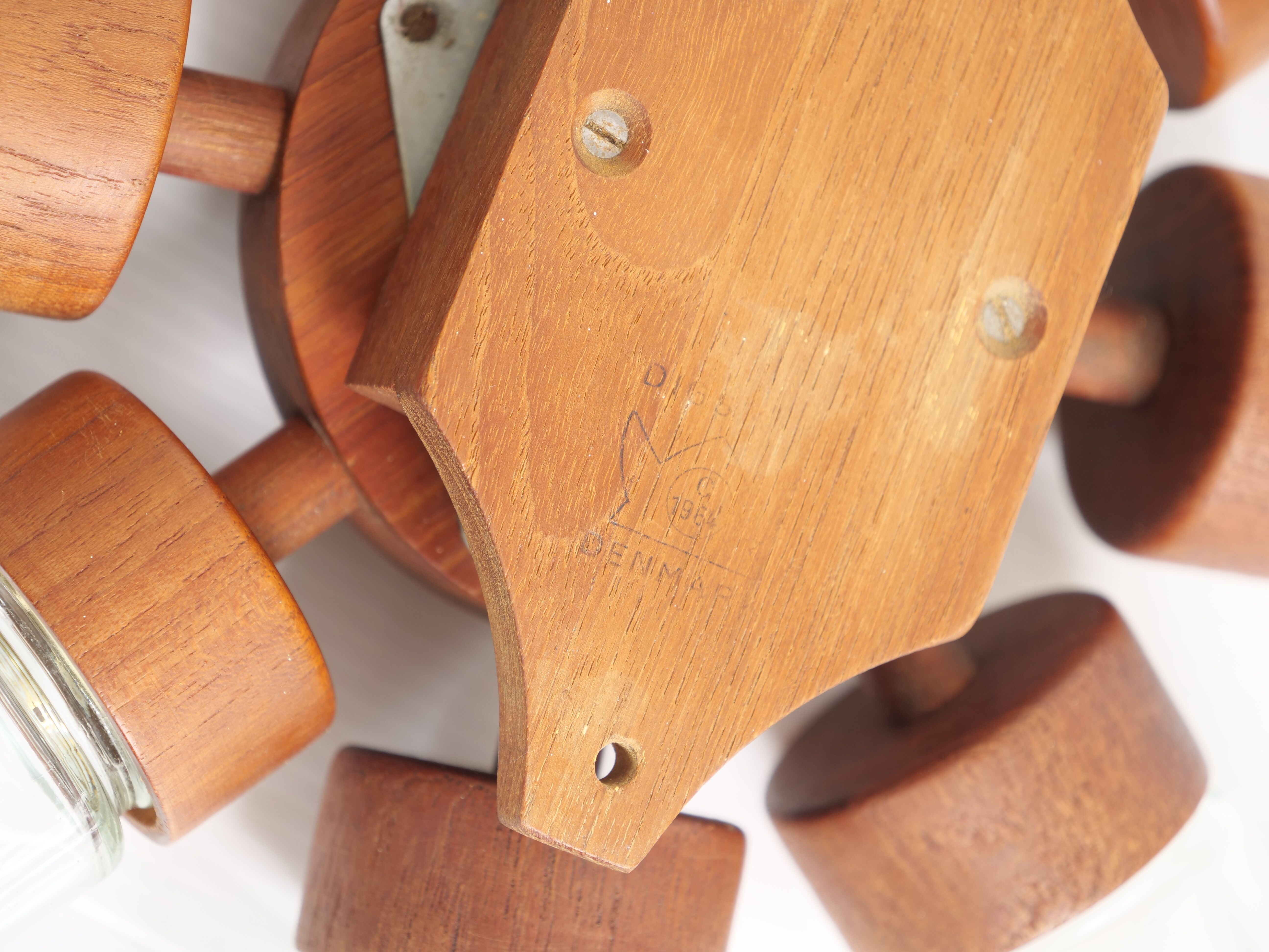 Scandinavian teak spice wheel Digsmed
