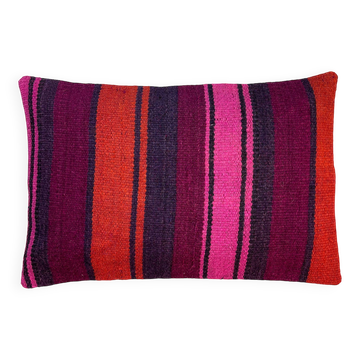 Housse de coussin kilim turc vintage, 30 x 50 cm