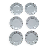 6 antique dessert plates from Bavaria