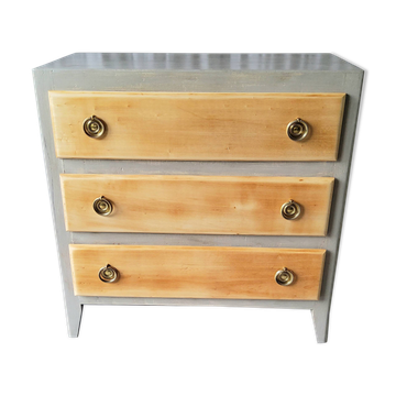 Commode en bois peint, 1950