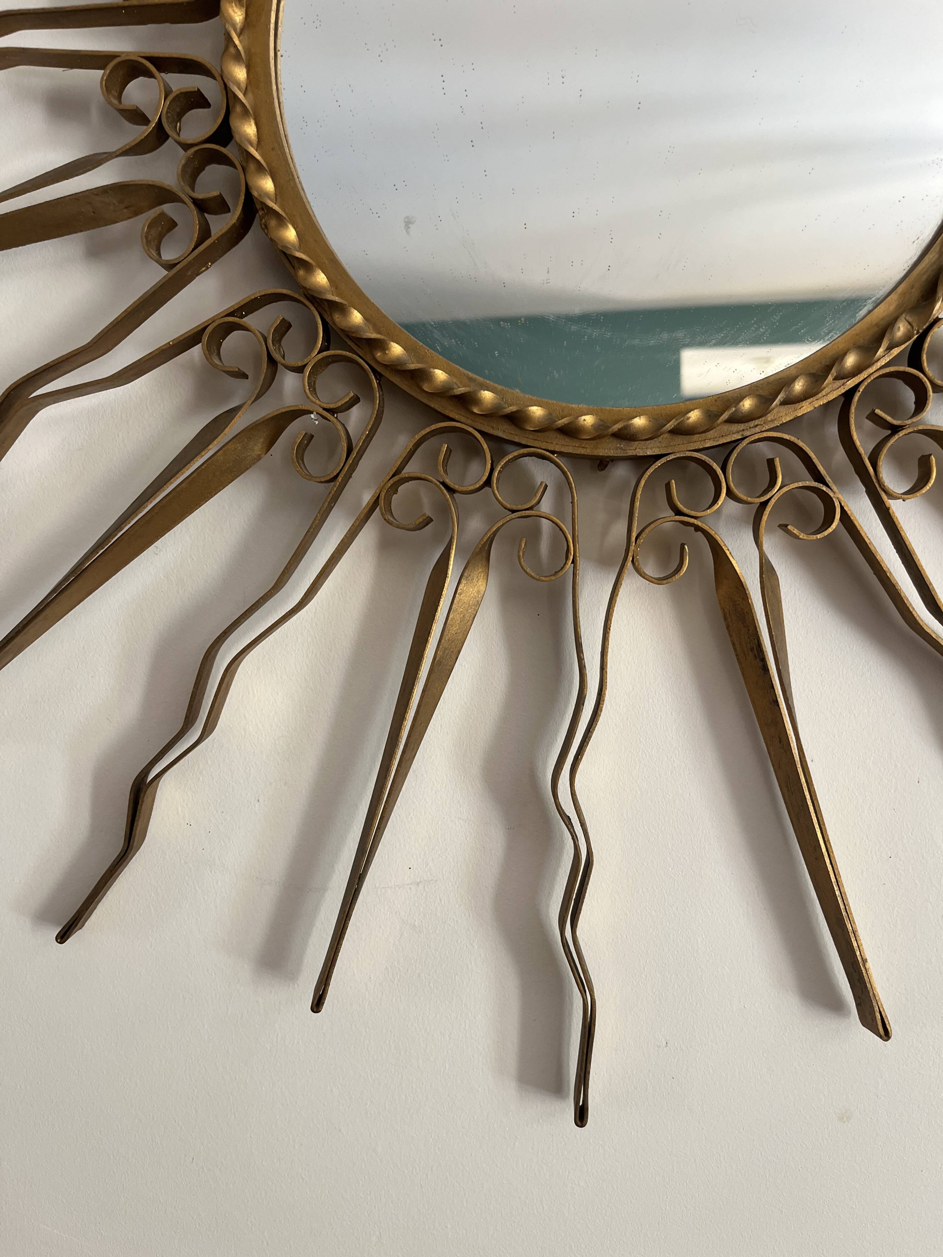Vintage witch mirror