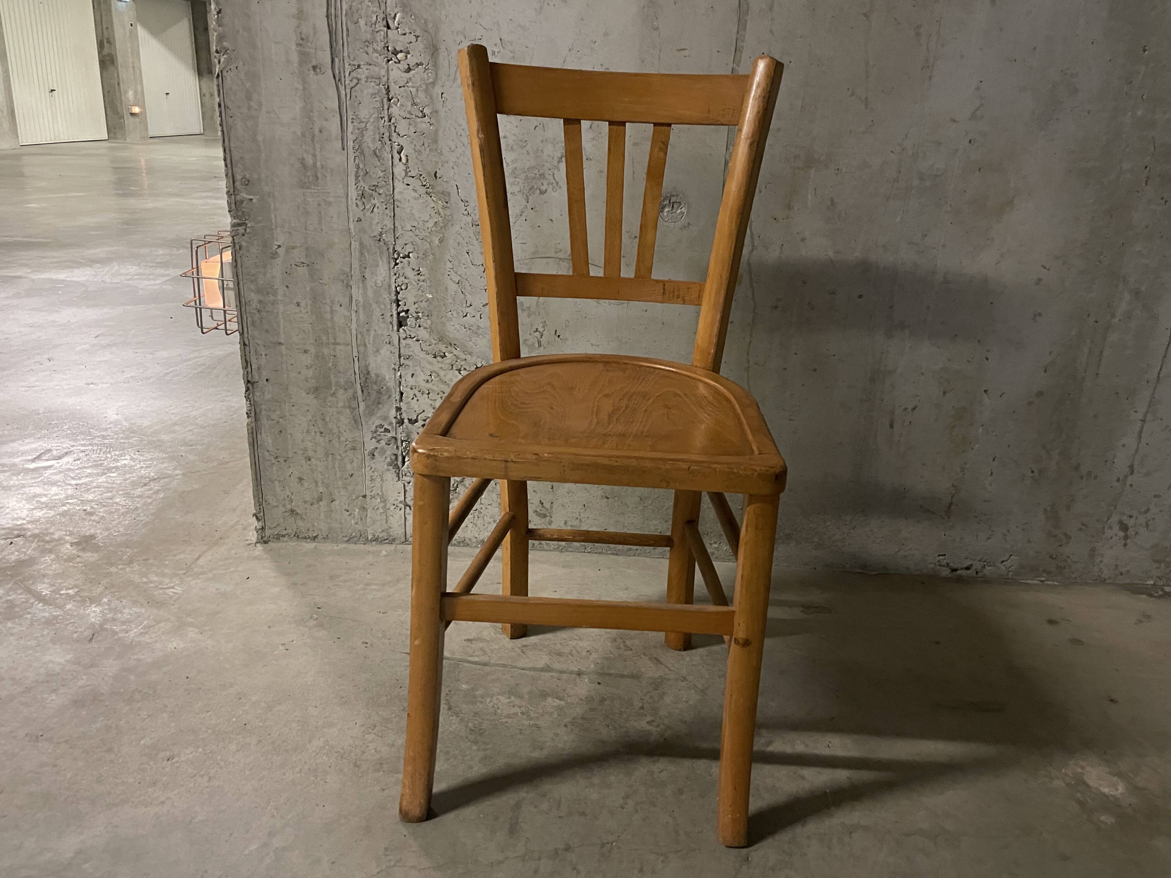 Chaise bistrot années 60