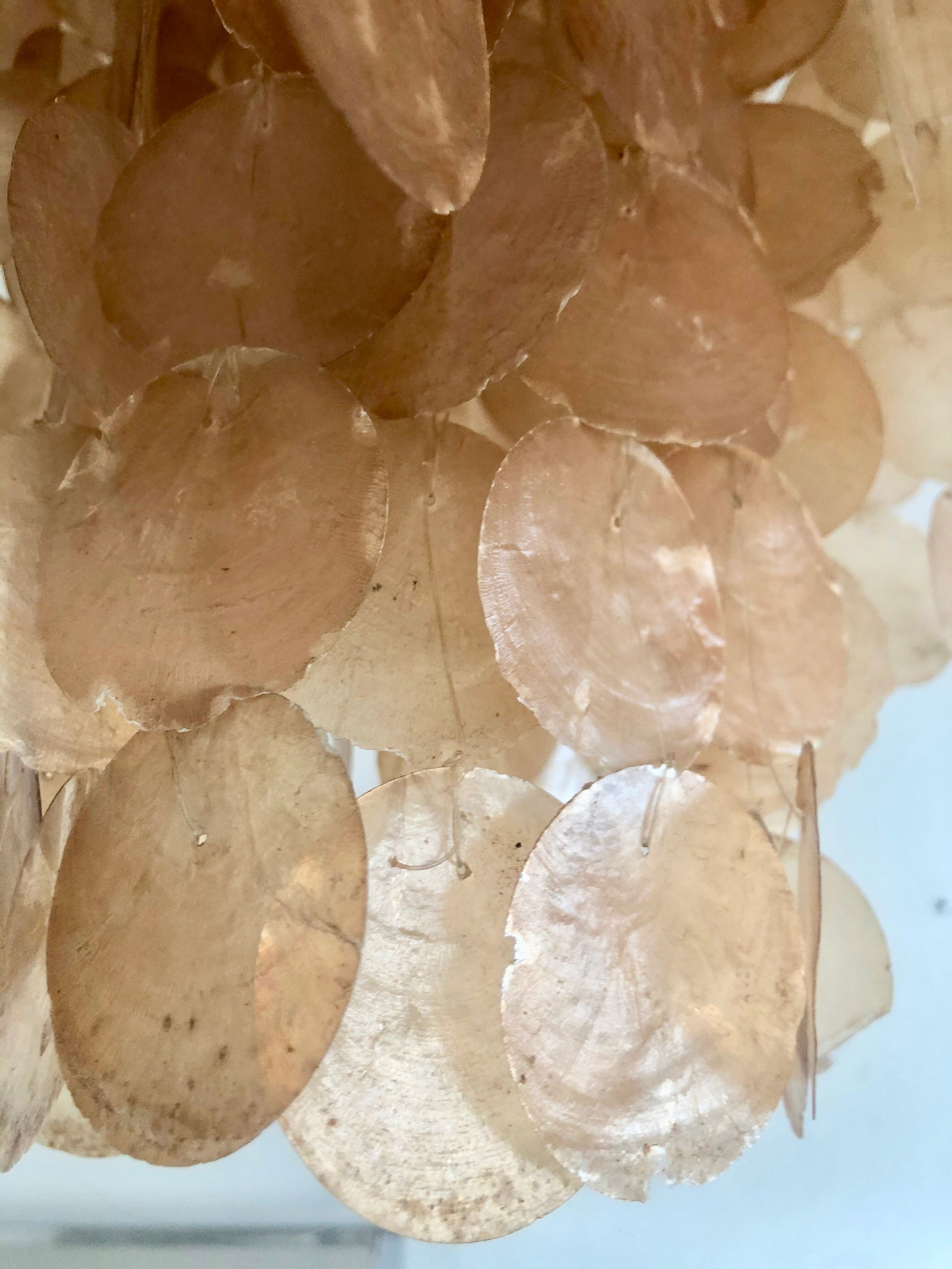 Pink mother-of-pearl hanging 1960