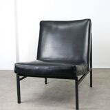 Vintage Black Lounge Chair from Stol Kamnik, 1960s