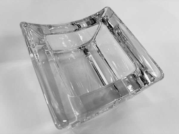 Cendrier - Vide Poche Vintage • Cristal de Vannes • 1970-80
