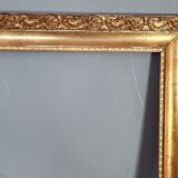 Old frame wood stucco gilding original 73x60 cm, foliage 61.3x48.8cm SB