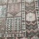 Handmade beige Bakhtiar rug with flowers 200x300.