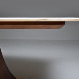 Italian Art Deco Dining Table with Marble Top Japan Inspired - 1940's