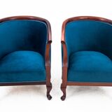 Historic living room set, Northern Europe, circa 1900, after renovation