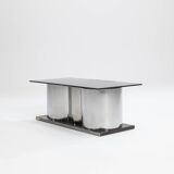 Table basse et bar futuristes par Ludovico Acerbis pour Domustil, Italie, 19