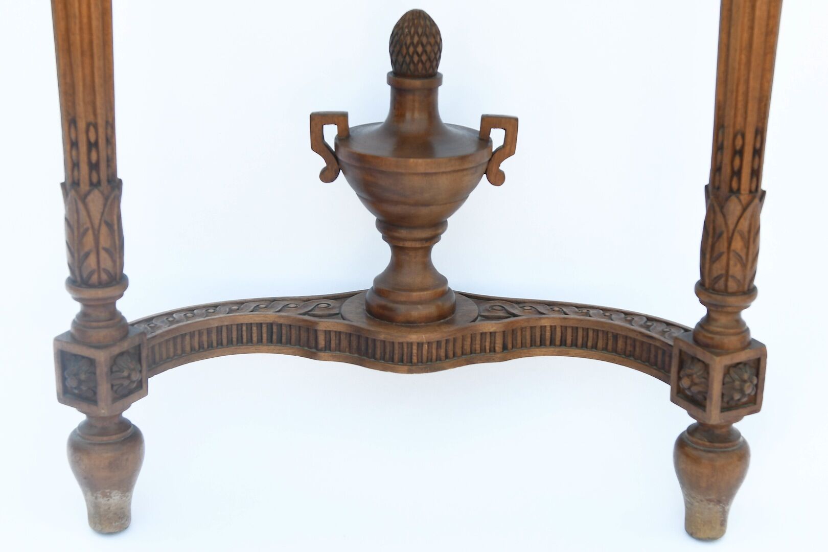 Louis XV-style half-moon console