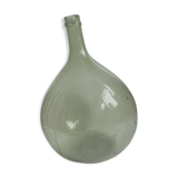 Demi-john 10L round light green sling neck