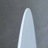 Outdoor metal table series Tio minimalist by Chris Martin for Massproductions, Finland.