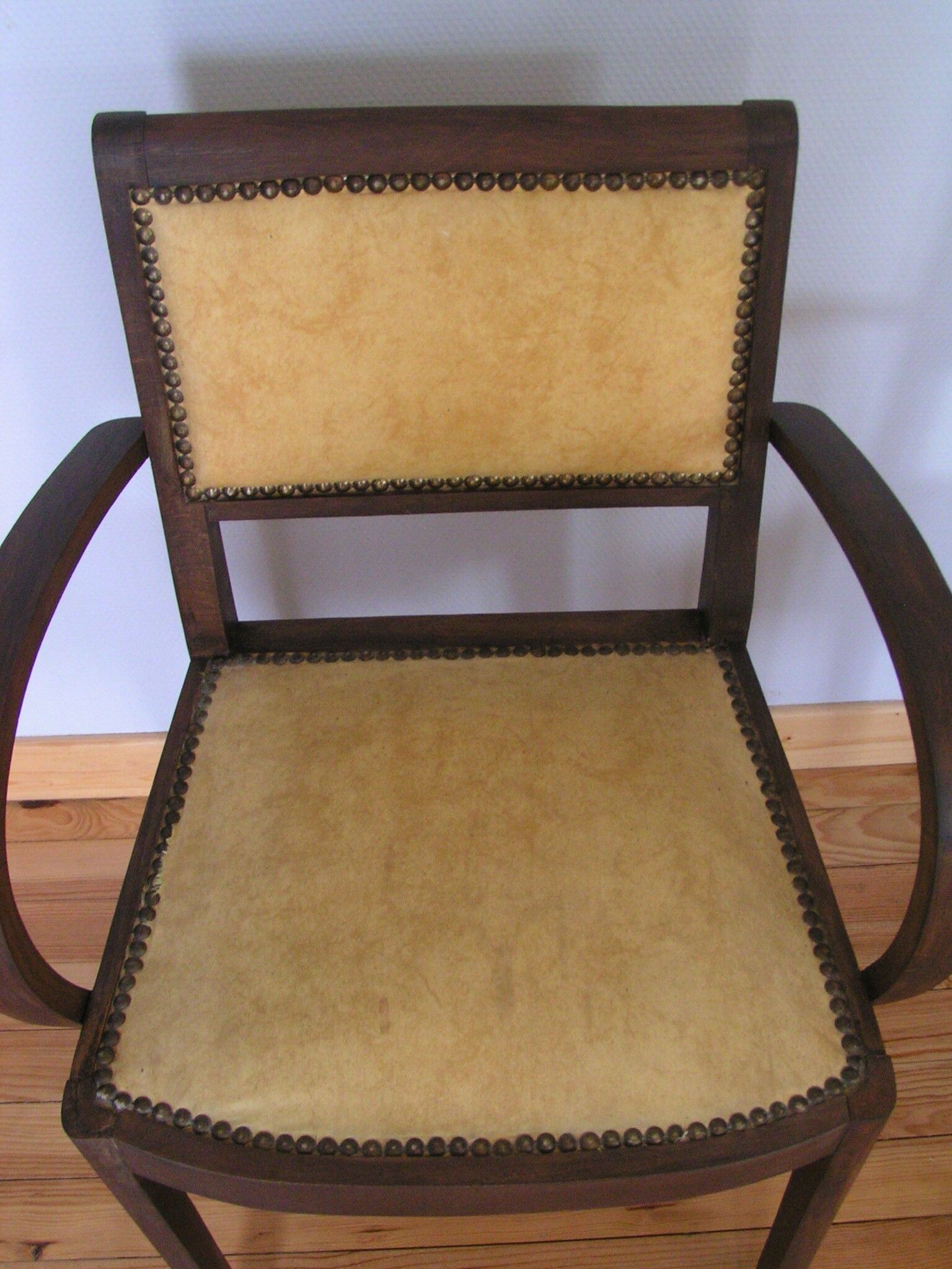Paire de fauteuils Bridge années 50