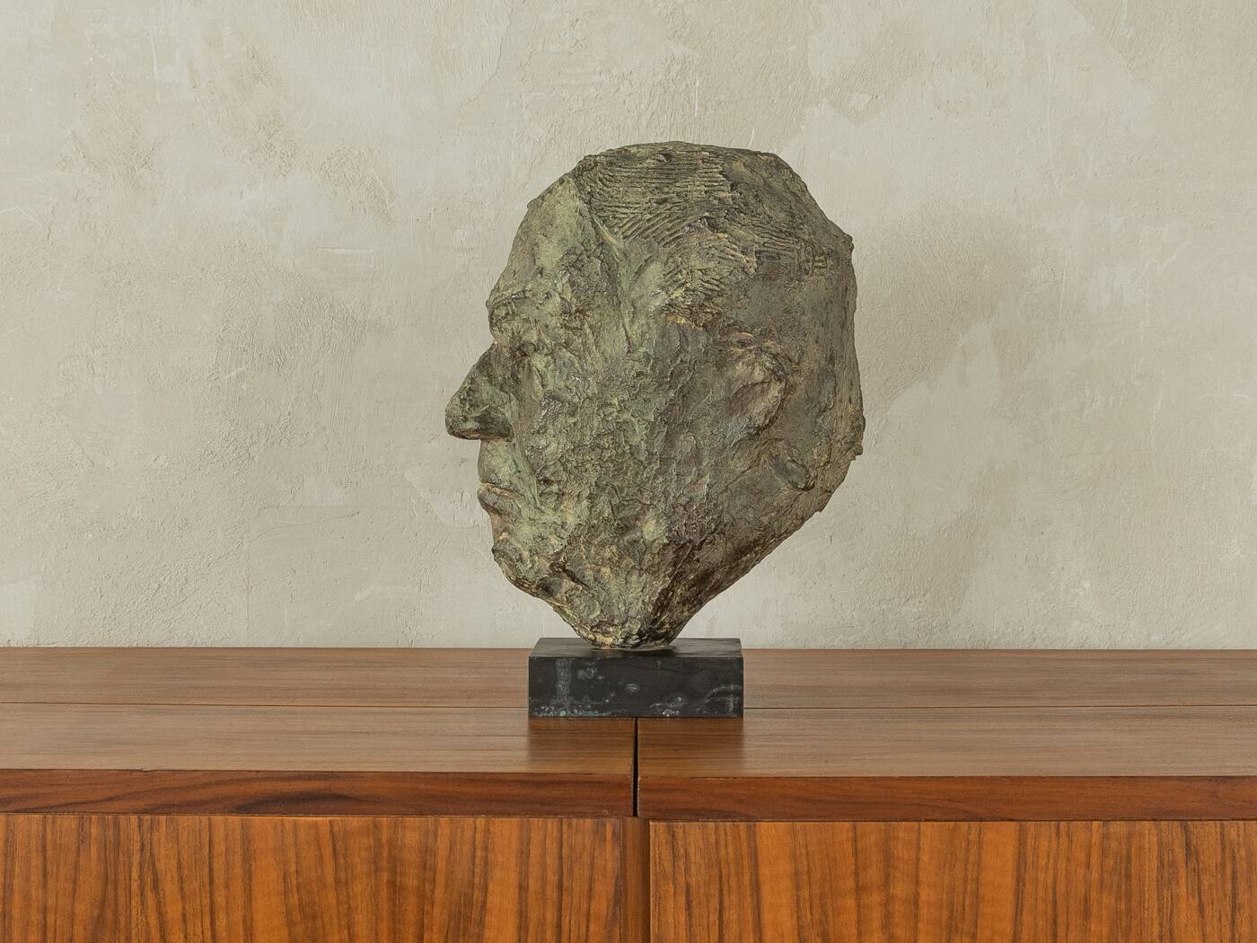 Bronze sculpture Helmut Kohl