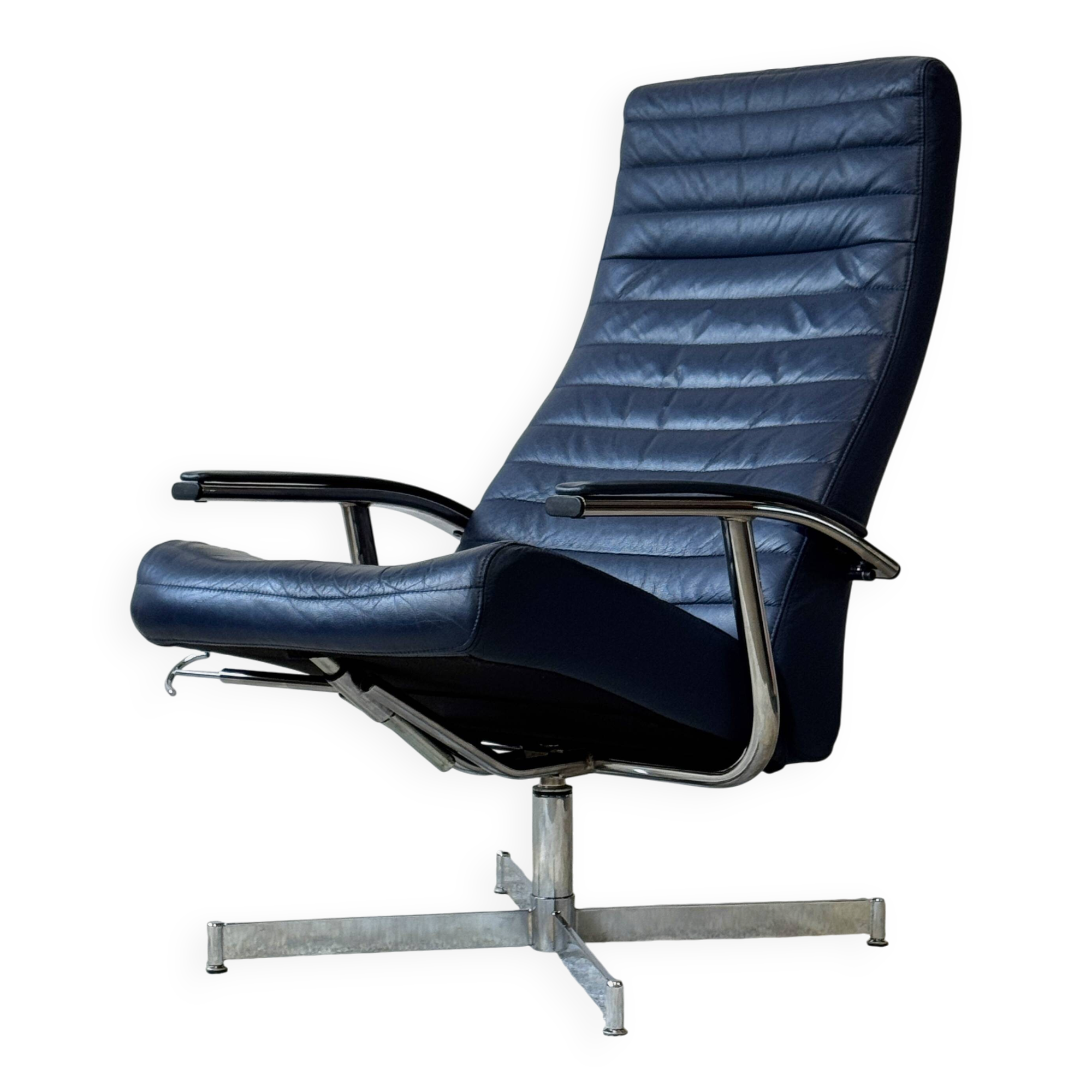Swivel Lounge Chair, Bolia, Denmark, 1970s, mid-century, vintage