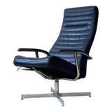 Swivel Lounge Chair, Bolia, Denmark, 1970s, mid-century, vintage