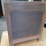 Art deco marble bedside table