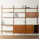 1960s wall shelf, Poul Cadovius