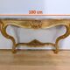 Important Wall Console in Gilded Wood, Louis XV style – Early 20th century