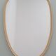 Miroir ovoïde vintage des années 1960