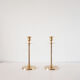 Pair of vintage brass candlesticks