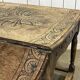 English oak drop-leaf table from the early 20th century