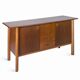 Scandinavian style wooden chest of drawers from the 1960s