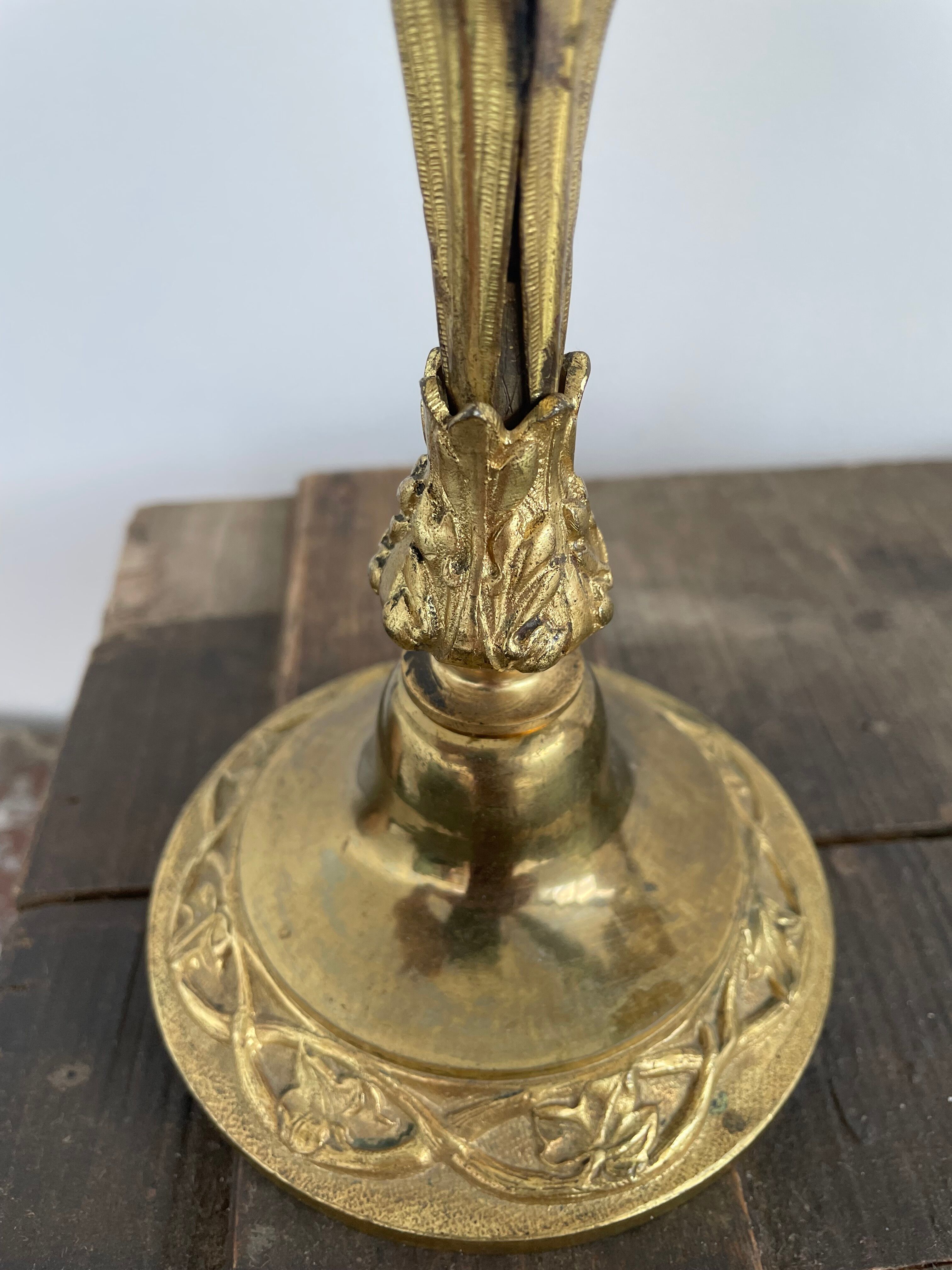 Decorative elements - brass and bronze with décor - fleurs-de-lys - France