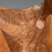 Sculptural form in solid elm