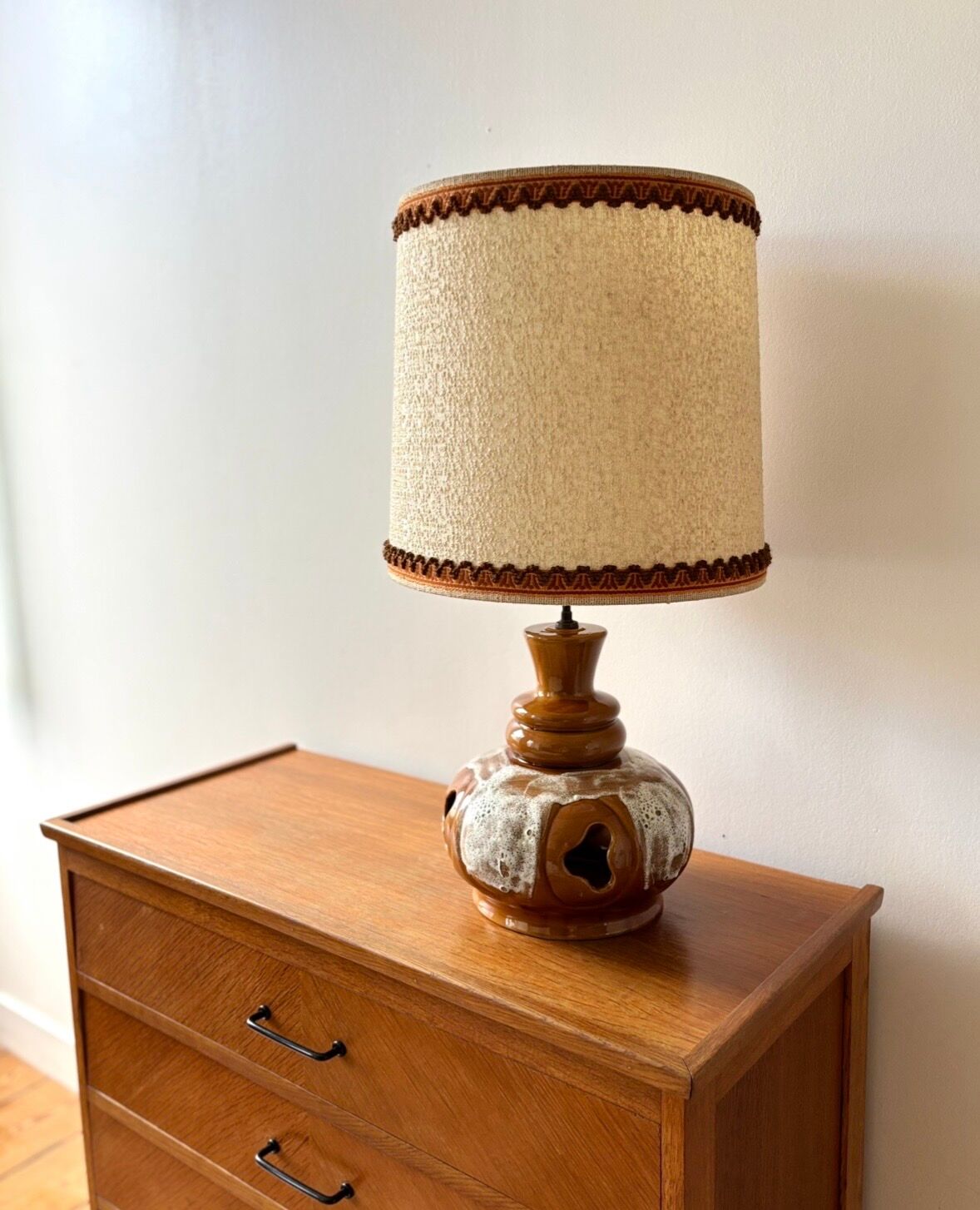 1970s ceramic table lamp