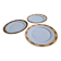 Fine porcelain plates, Arc de Triomphe model, La Table Impériale.