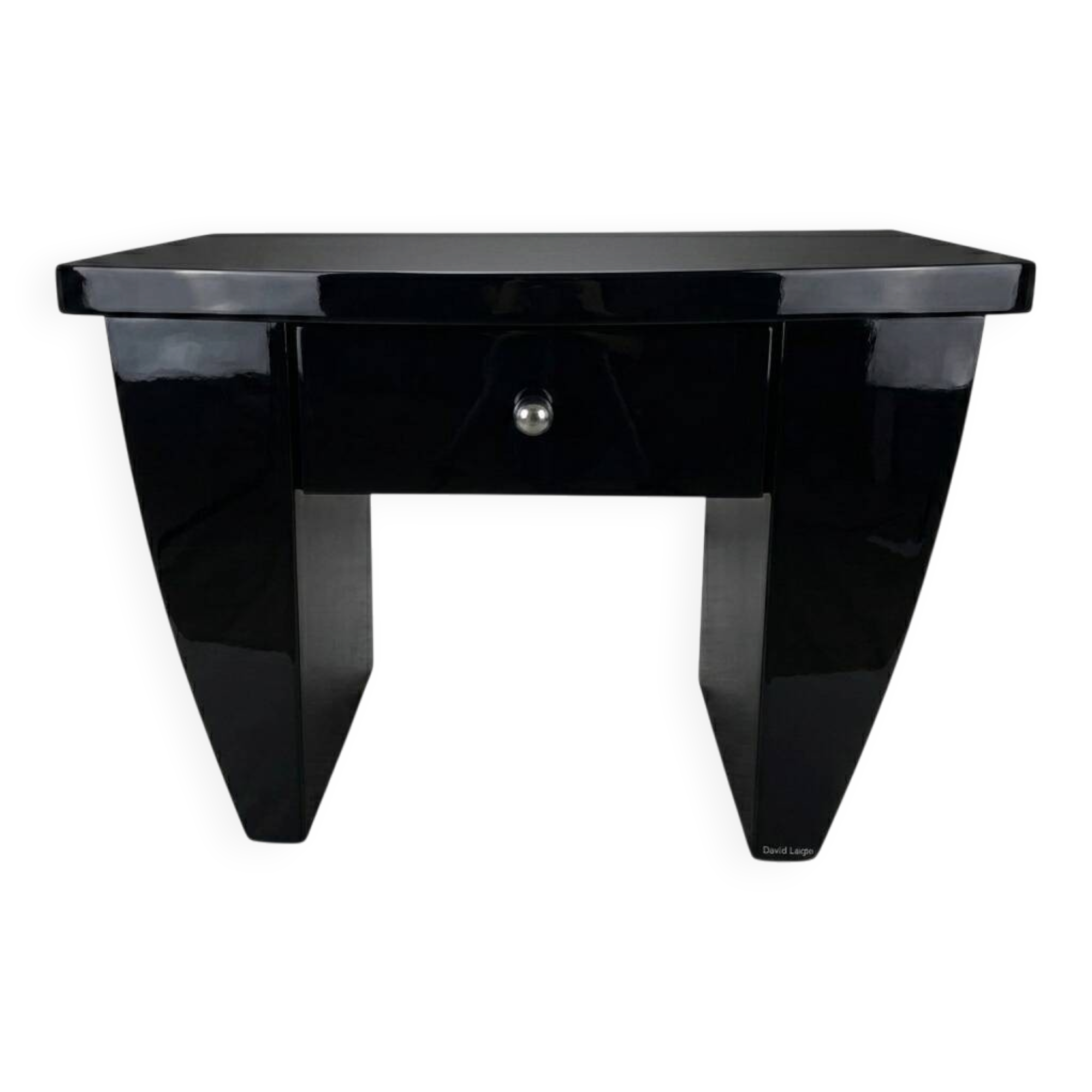 Rare bedside table / Side table by David Lange - Circa 1980