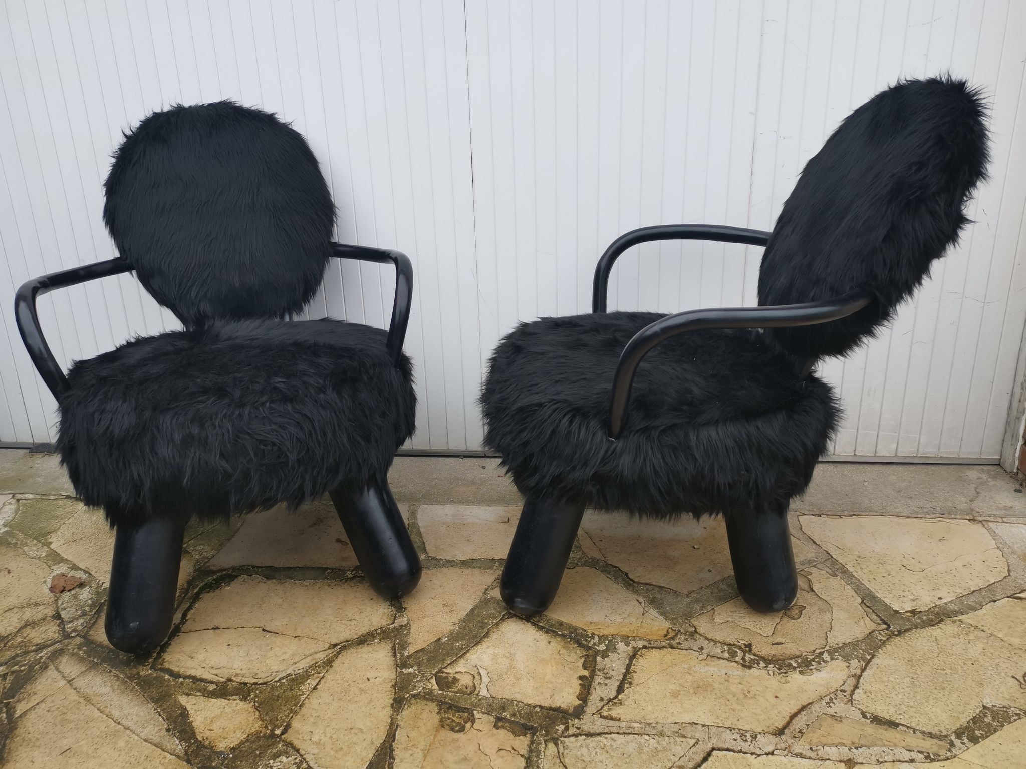 Paire de fauteuils Olivier Schrijver