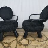 Paire de fauteuils Olivier Schrijver
