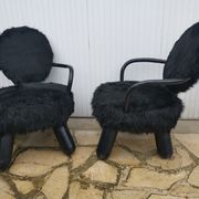 Paire de fauteuils Olivier Schrijver