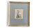 Watercolor XIXth Fountain at Antique Signed H. Lozé