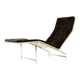 Retro Vintage Ikea Chrome Lounger Chaise Lounge Chair Danish Mid Century 70s 80s